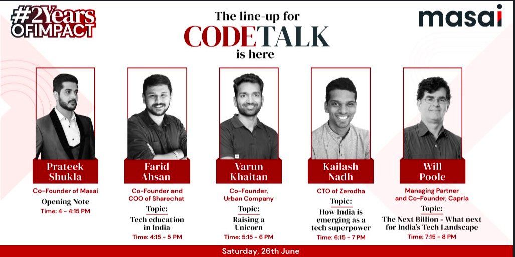 Celebrating #2YearsOfImpact at Masai School