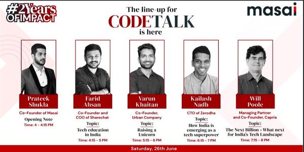 Celebrating #2YearsOfImpact at Masai School