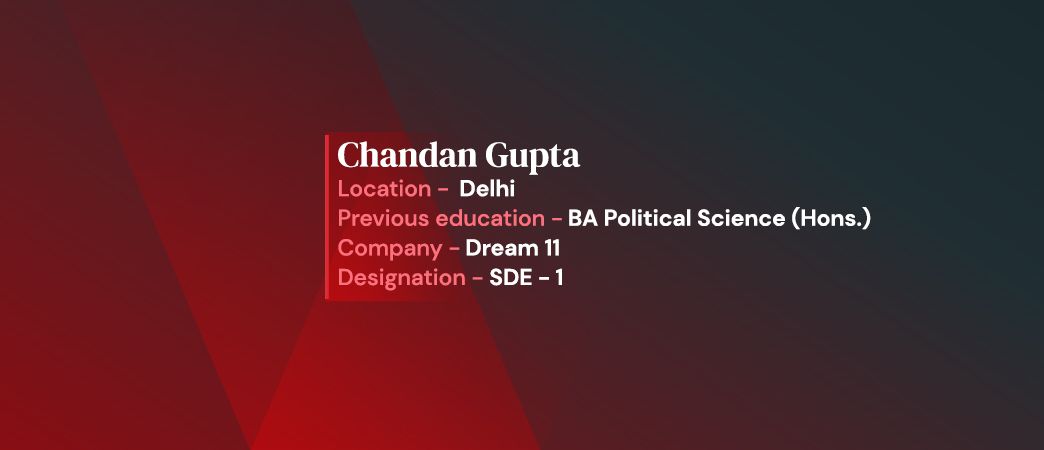 How Masai School Helped Chandan Launch His Coding Career