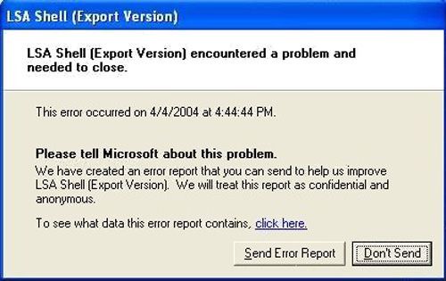 A screenshot of Sasser virus attack