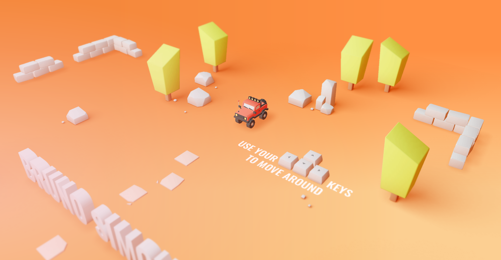 Screenshot of Bruno Simon Portfolio 