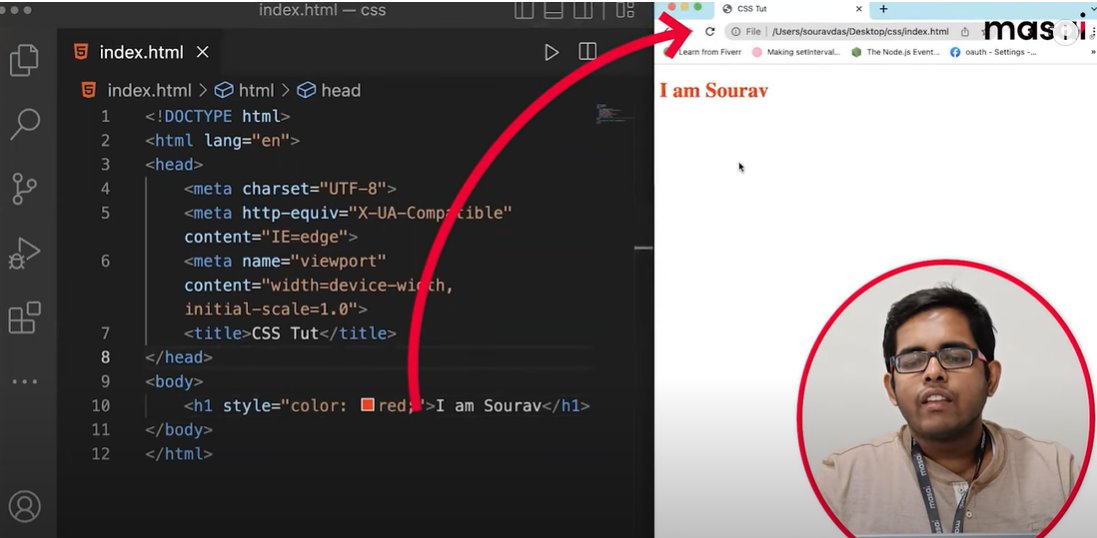 Declaring color property in CSS