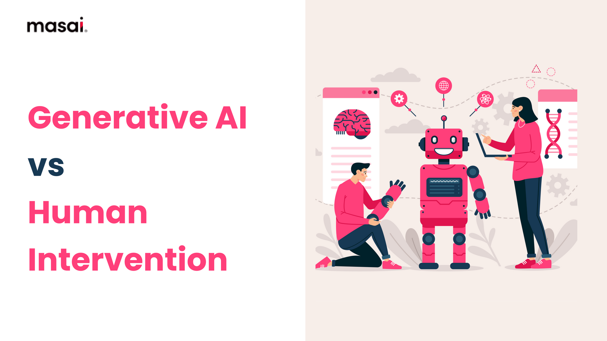 Gen AI vs Human Intervention