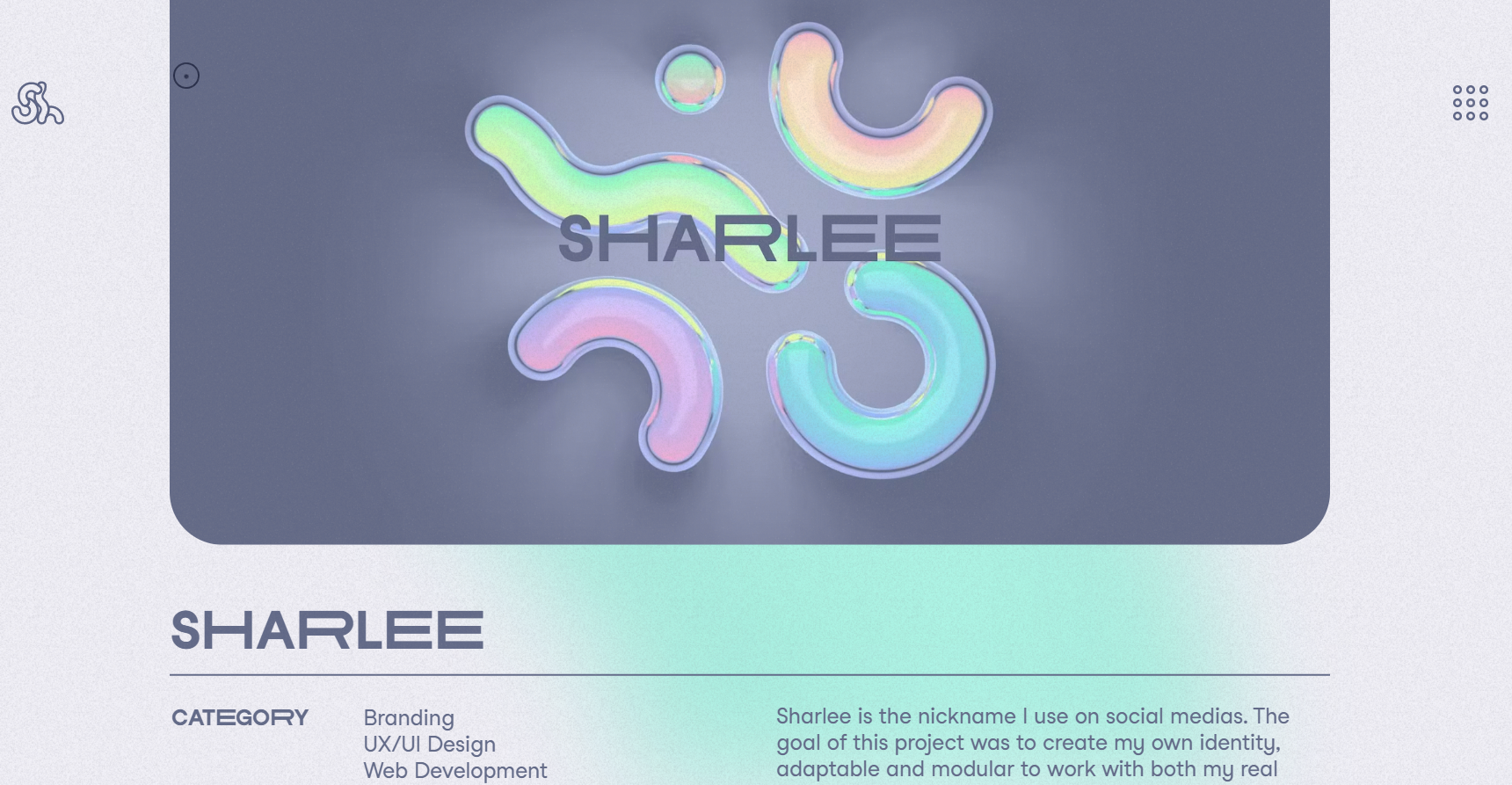 Screenshot of Charles Bruyerre Portfolio