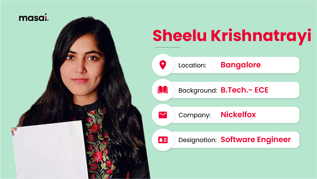 Sheelu left her job at Hewlett-Packard to learn Coding at Masai School