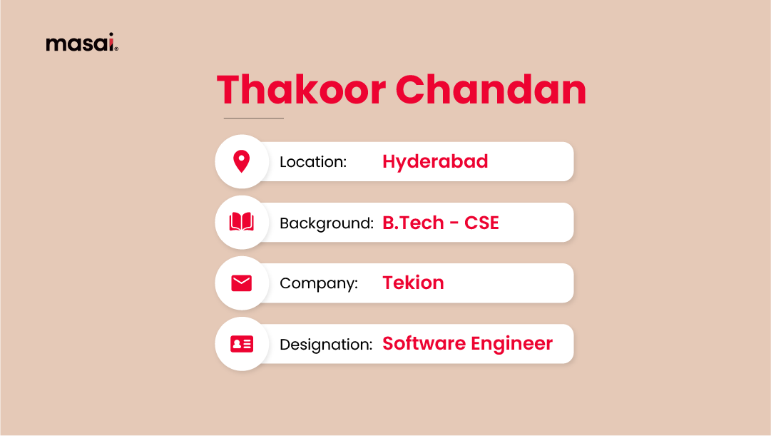 Disasters in life couldn't stop Chandan from becoming a Software Engineer